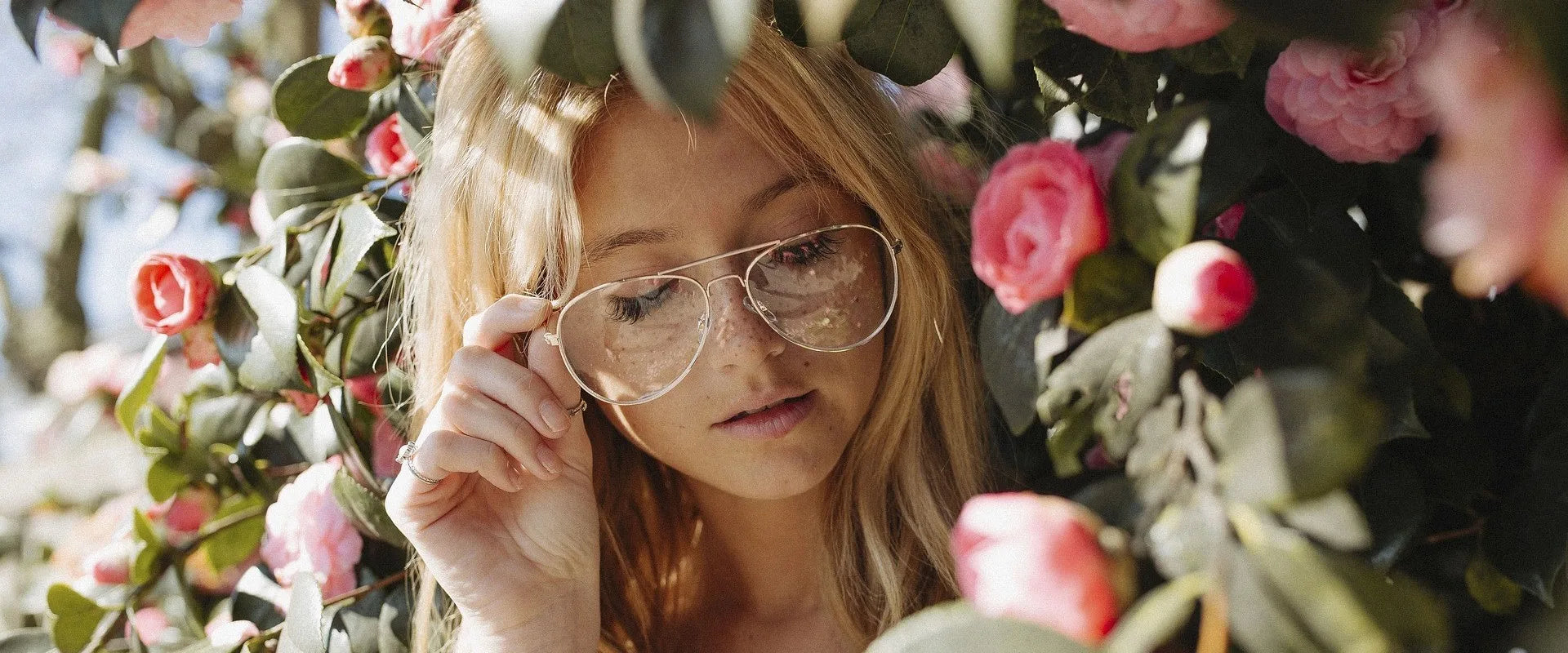 VionGlasses lifestyle image - modern Korean eyewear fashion