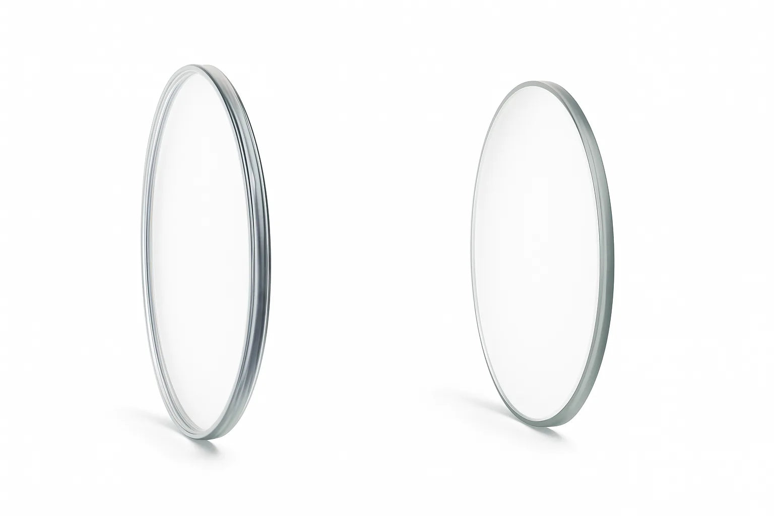 Lens compression visual